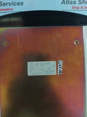 TSURUGA ELECTRIC YME-152V-4XX2 PANEL METER 0-750A