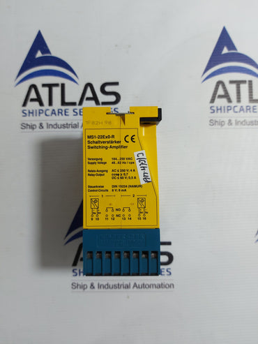 TURCK MS1-22Ex0-R MULTI SAFE SWITCHING-AMPLIFIER