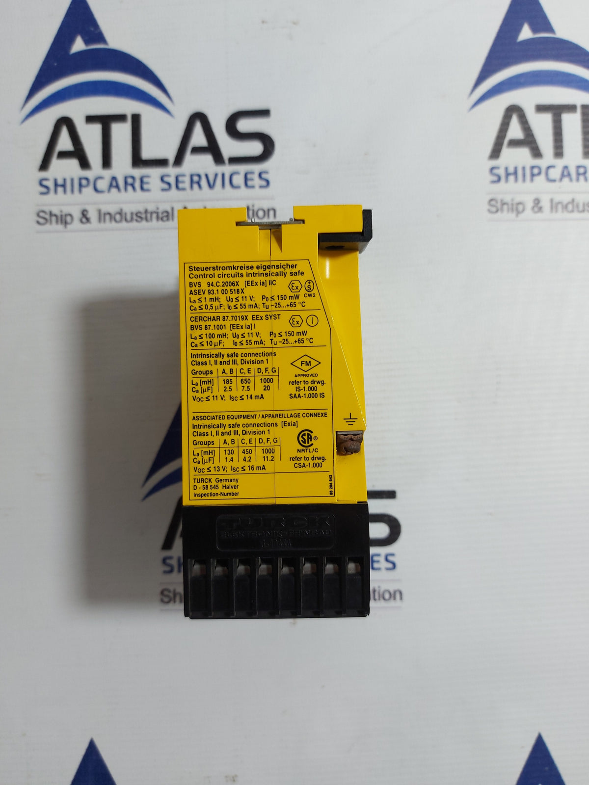 TURCK MS1-22Ex0-R MULTI SAFE SWITCHING-AMPLIFIER