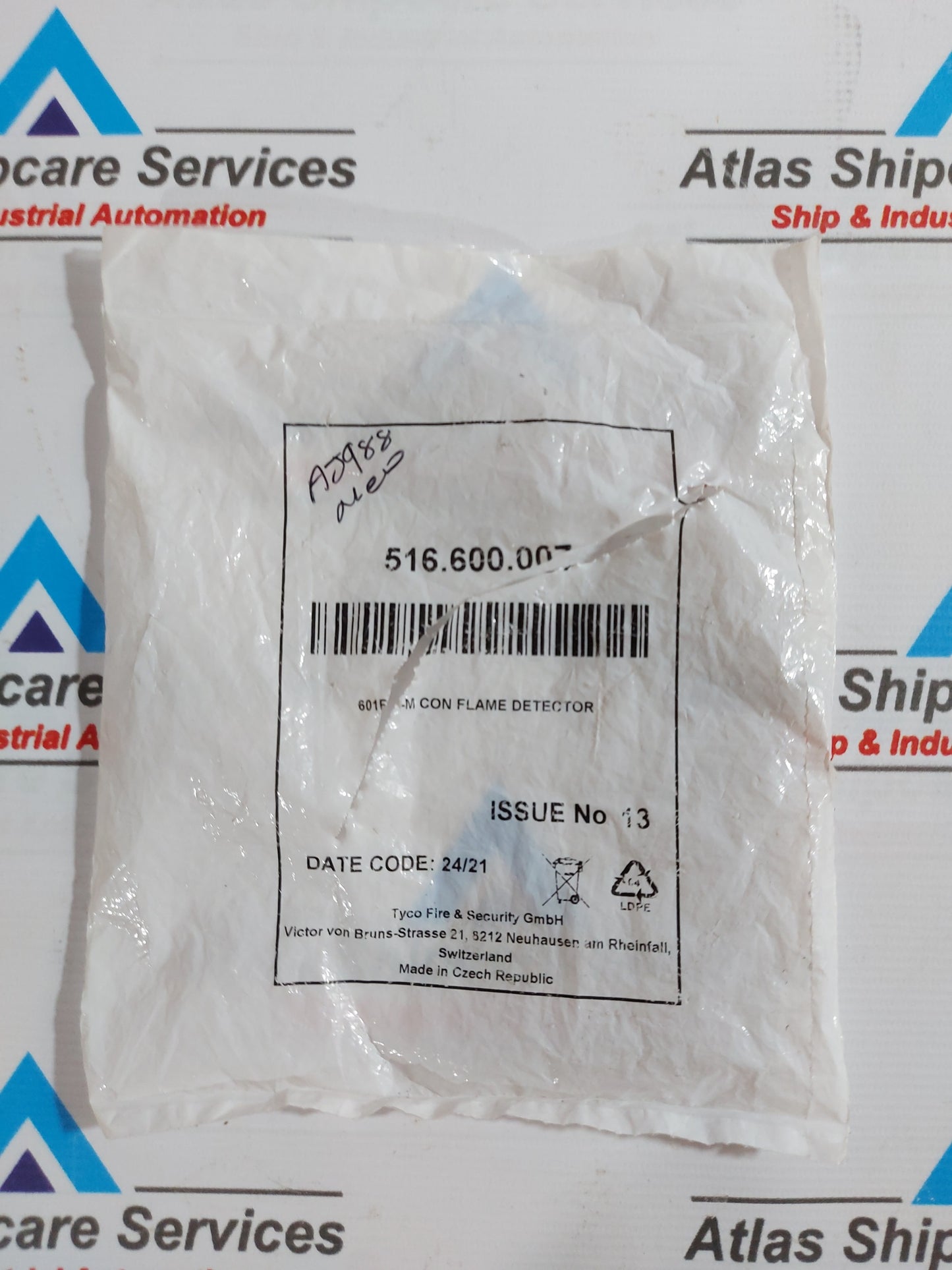 TYCO 601F-M 516.600.007 CONVENTIONAL FLAME DETECTOR