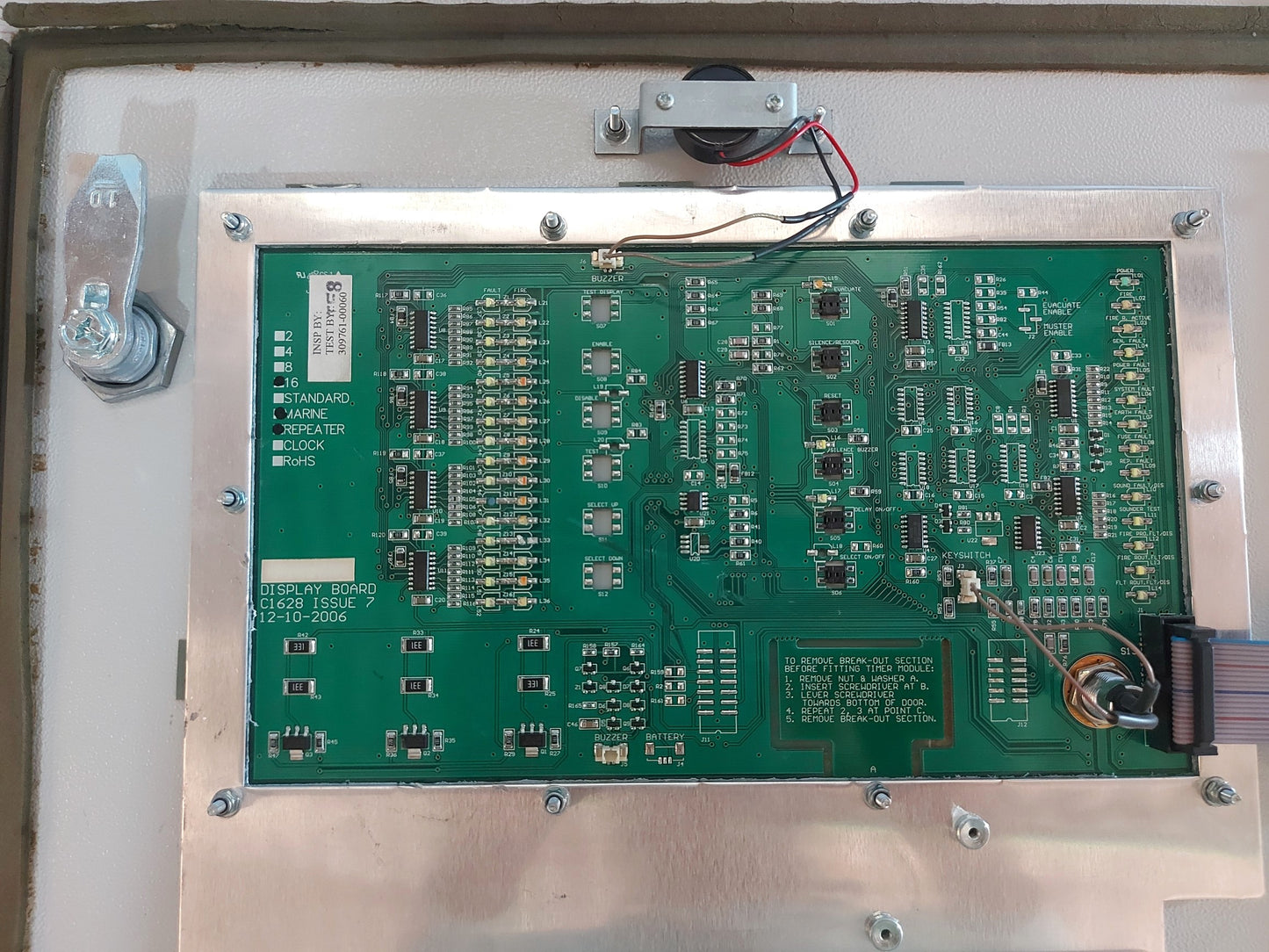 TYCO T1216RA2 MINERVA MARINE 16 ZONE REPEATER