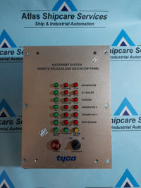 TYCO WATERMIST SYSTEM REMOVE RELEASE AND INDICATION PANEL