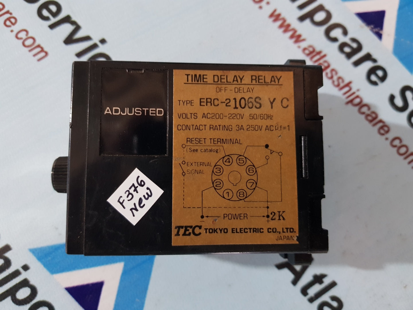 Tec ERC-2106S YC Time Delay Relay