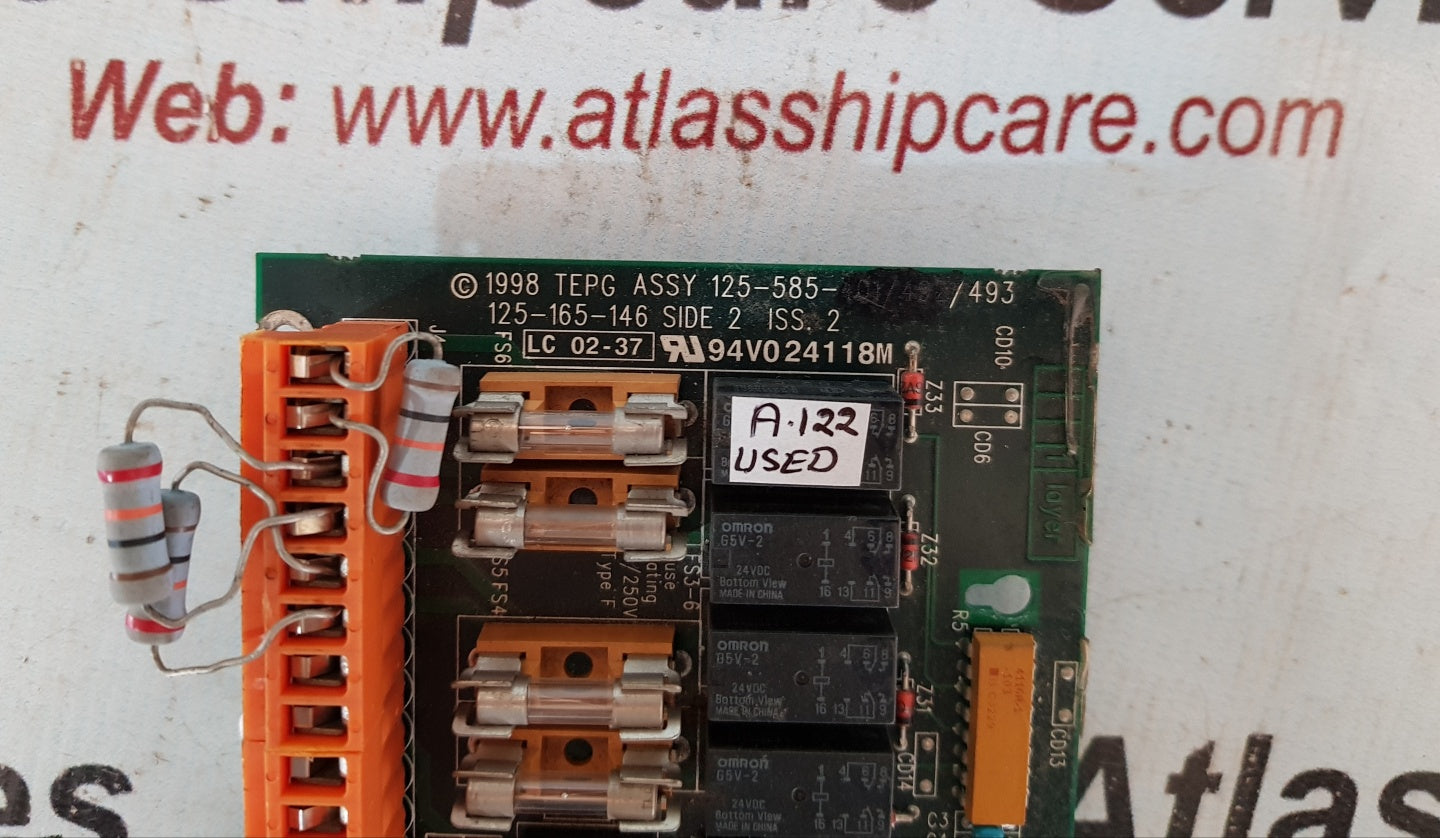 Tepg 125-165-146 Pcb Card