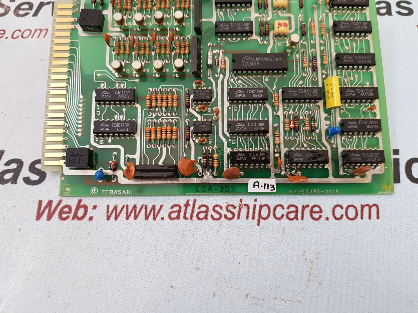 Terasaki ECA-303 Pcb Card K/765/93-001A