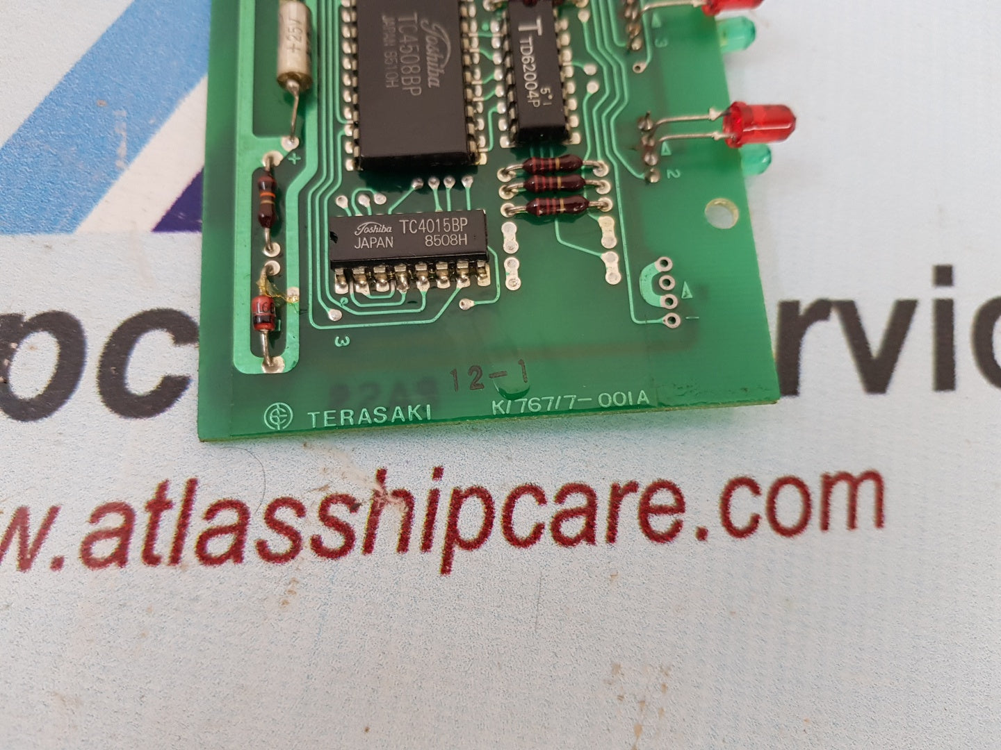 Terasaki ECC-107 Pcb Card K/767/7-001A