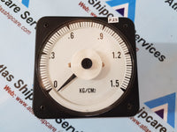 The Meter Shop CR-07705RAHGXX Switch Board Meter 0-1.5 kg/Cm2