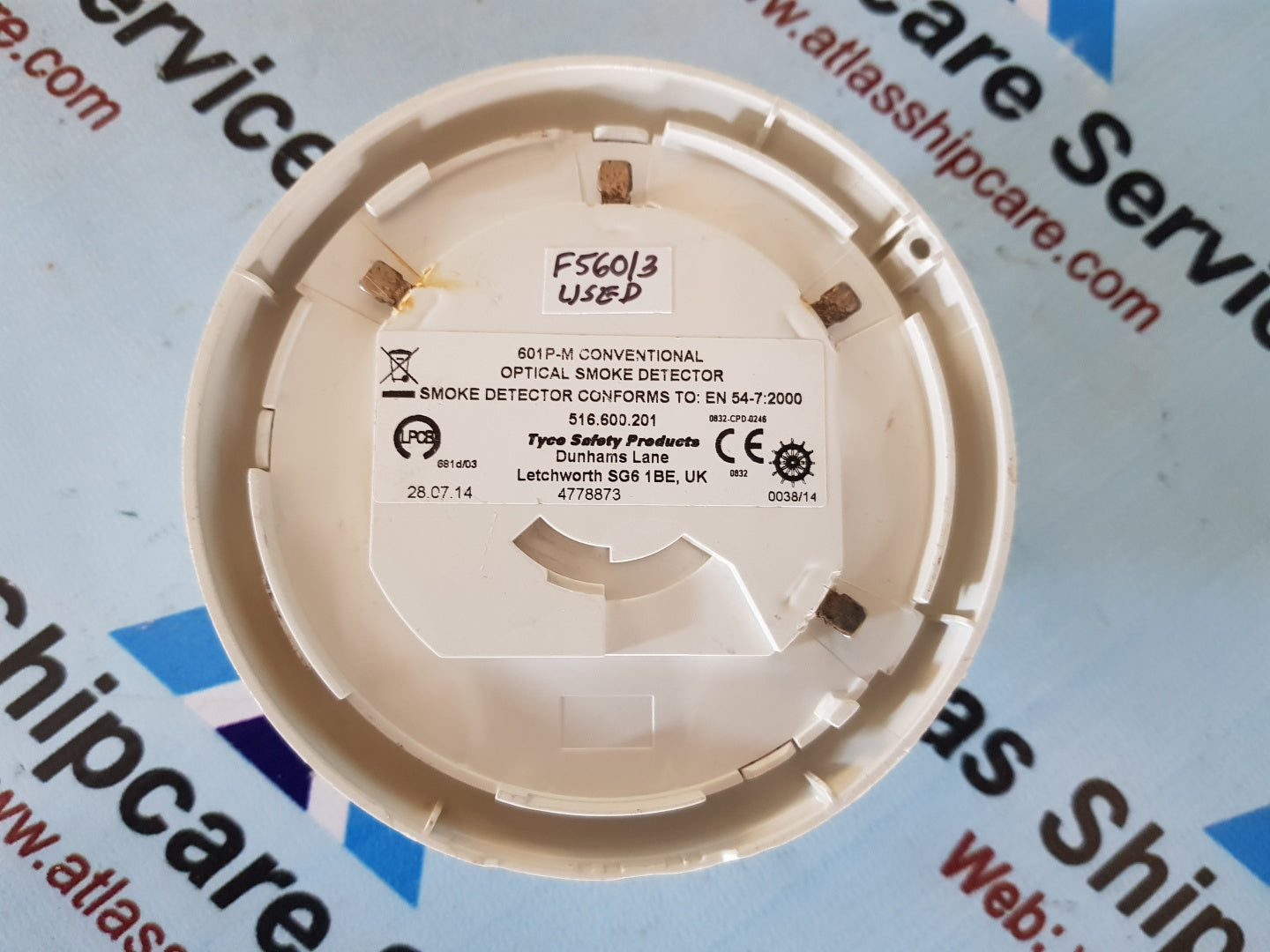 Tyco 601P-M Conventional Optical Smoke Detector