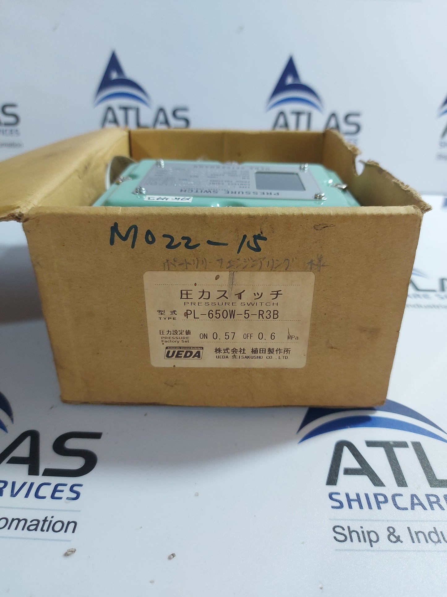UEDA SEISAKUSHO PL-650W-5-R3B PRESSURE CONTROL SWITCH