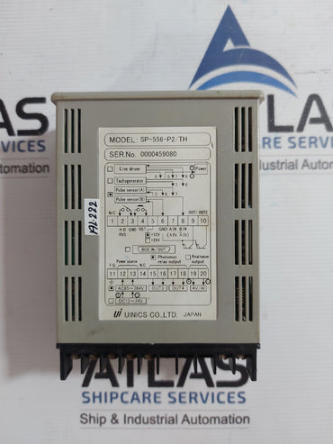 UINICS SP-556-P2/TH PULSE INPUT INDICATOR