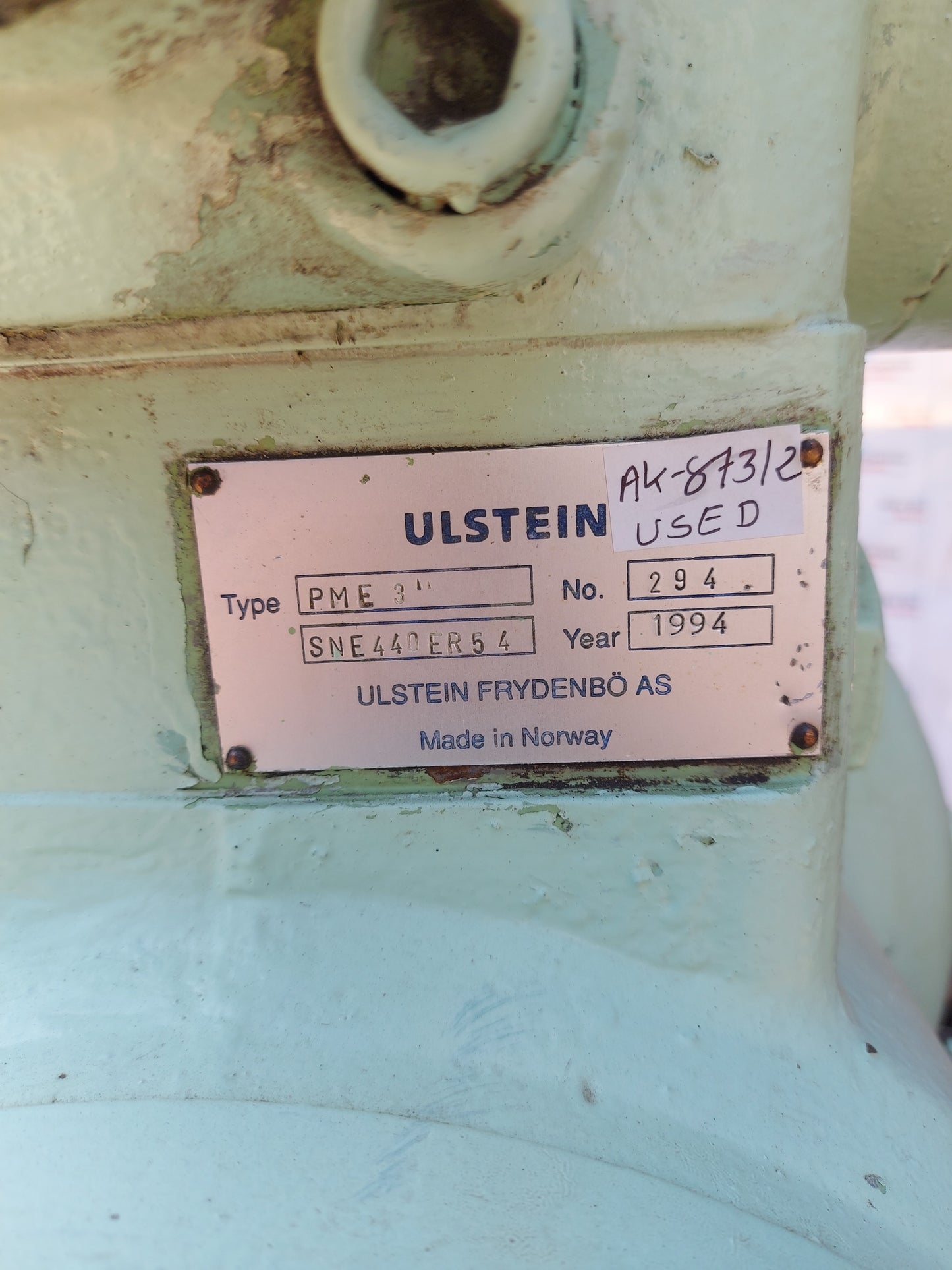 ULSTEIN FRYDENBO SNE440ER54 SCREW PUMP
