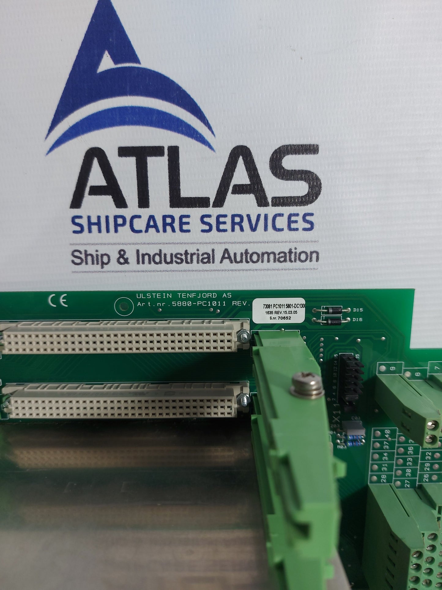 ULSTEIN TENFJORD 5880-PC1011 PRINTED CIRCUIT BOARD REV.B