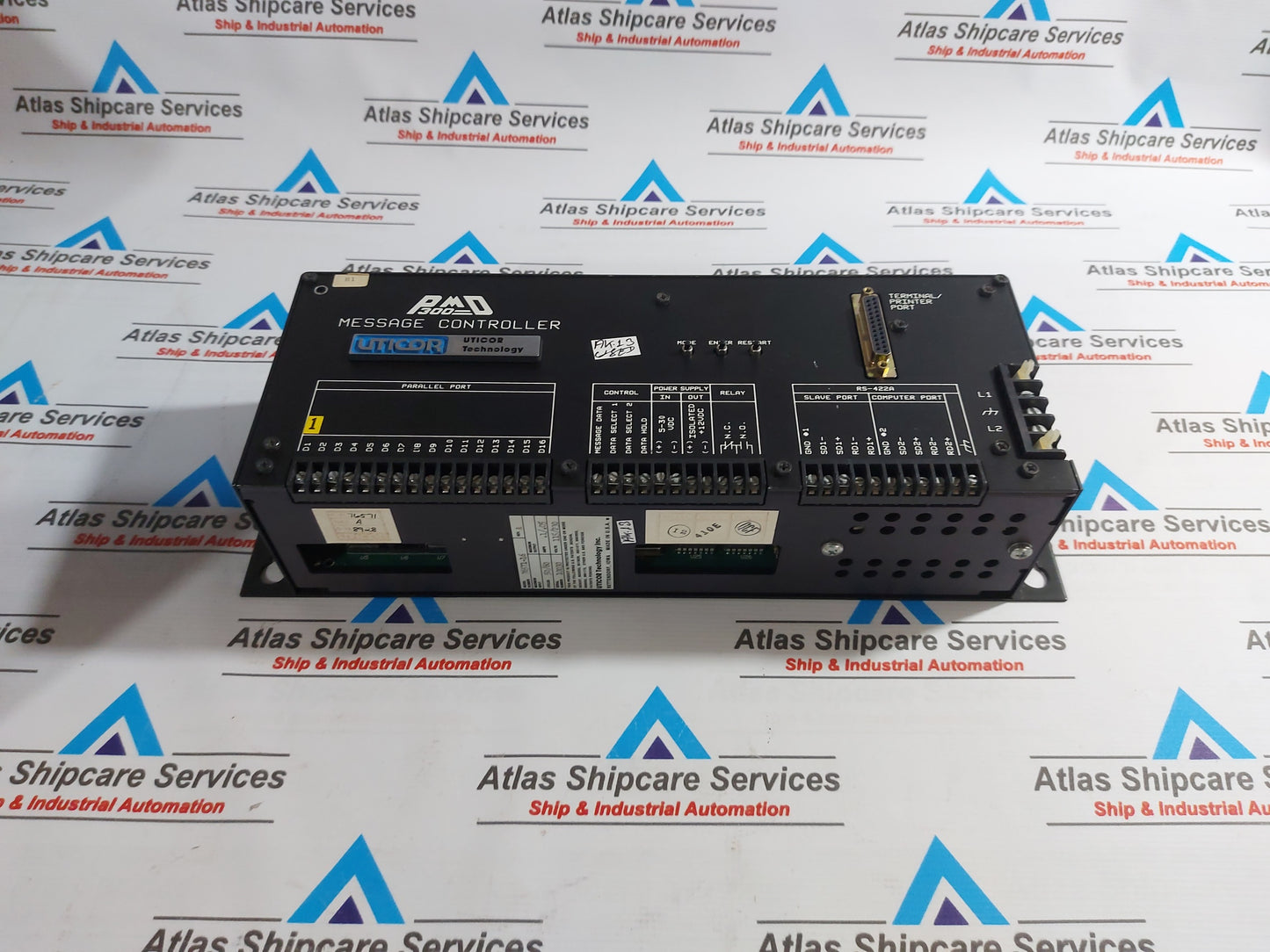 UTICOR PMD 300 76571-16 PROGRAMMABLE MESSAGE CONTROL 115/230 VAC .1/.05A