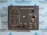 UZUSHIO ELECTRIC 1056 NAVIGATION LIGHT INDICATOR PANEL