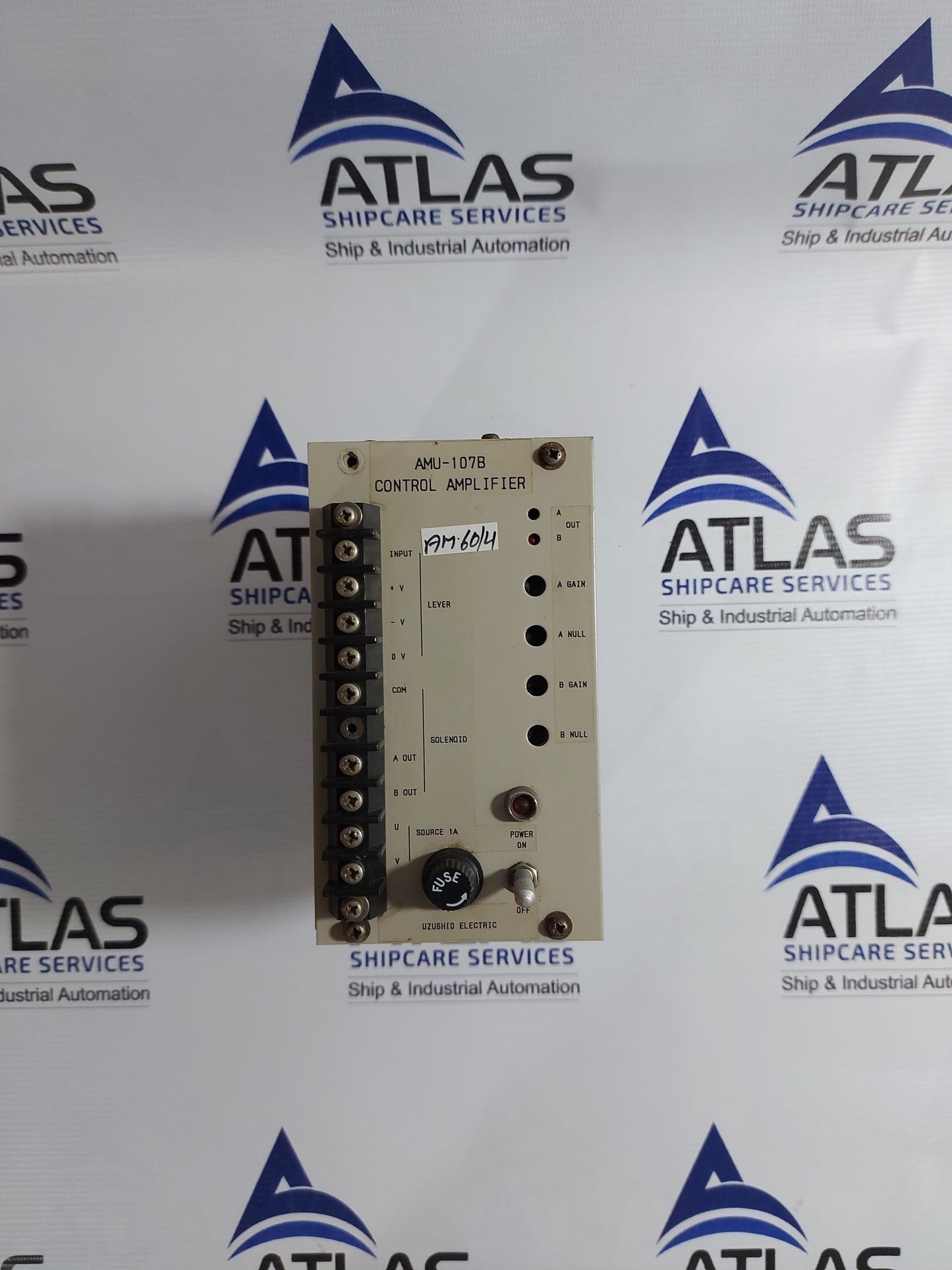 UZUSHIO ELECTRIC AMU-107B CONTROL AMPLIFIER