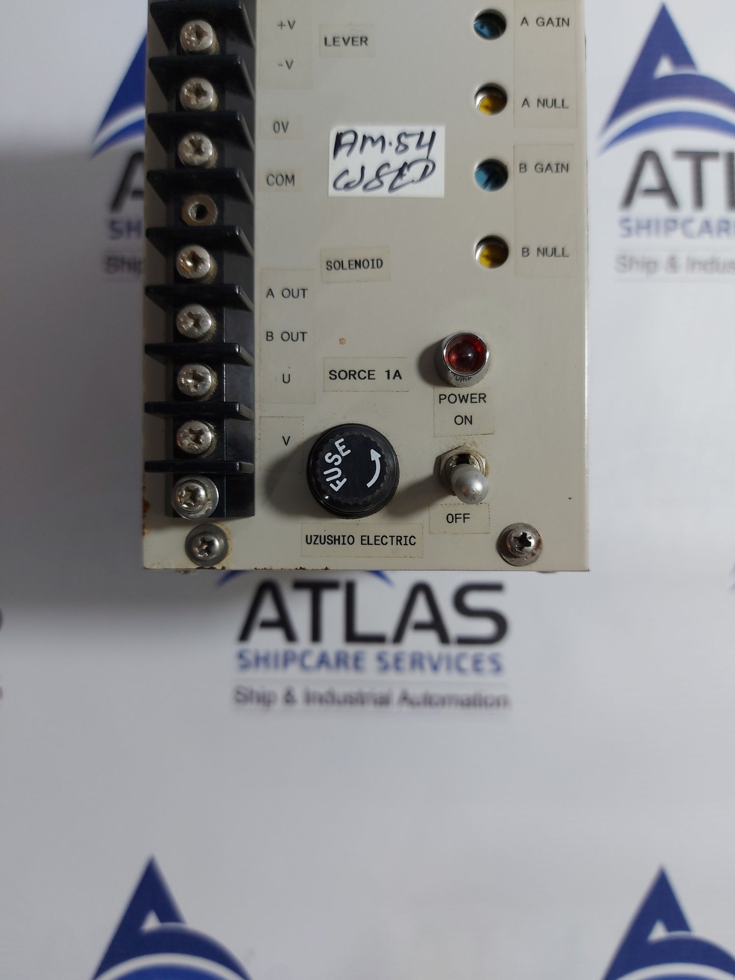 UZUSHIO ELECTRIC AMU-107 CONTROL AMPLIFIER