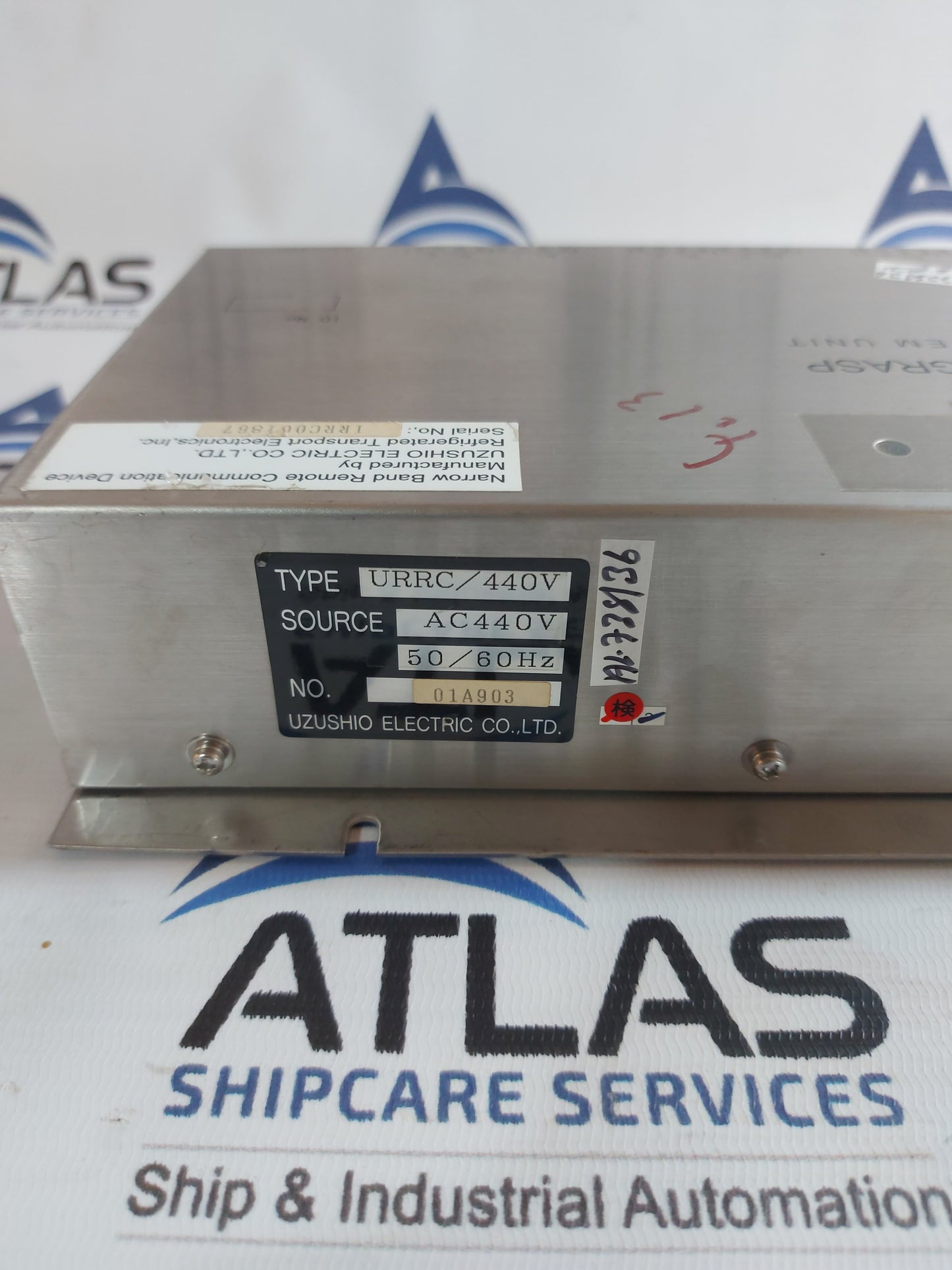 UZUSHIO ELECTRIC PMS-200 GRASP SLAVE MODEM UNIT URRC/440V