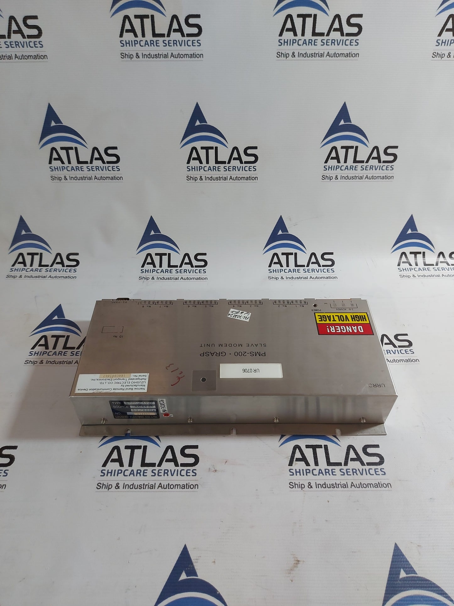 UZUSHIO ELECTRIC PMS-200 GRASP SLAVE MODEM UNIT URRC/440V