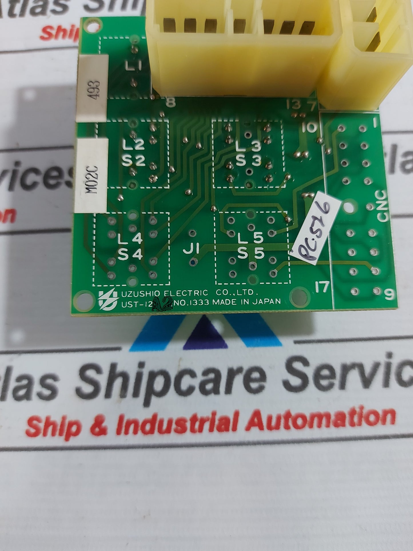 UZUSHIO ELECTRIC UST-12A2 PCB CIRCUIT BOARD NO.1333