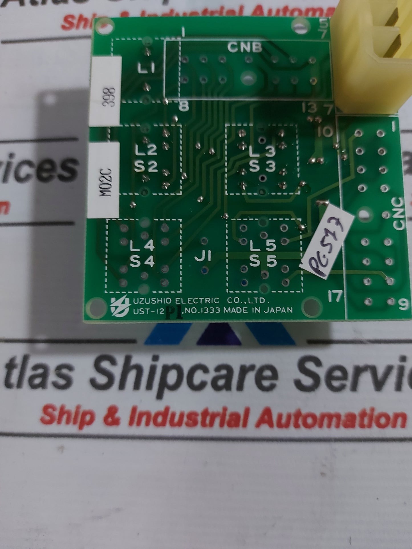 UZUSHIO ELECTRIC UST-12P1 PCB CIRCUIT BOARD NO.1333