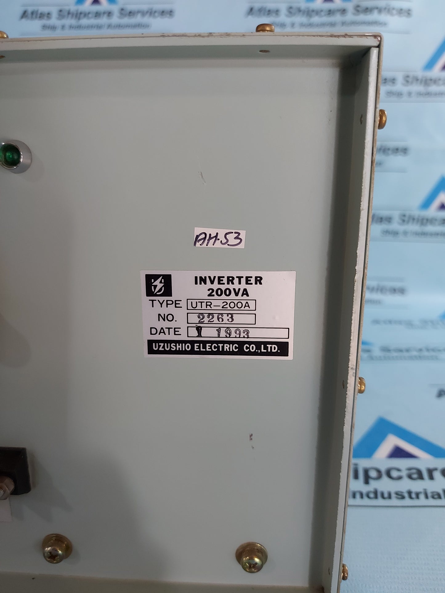 UZUSHIO ELECTRIC UTR-200A INVERTER 200VA