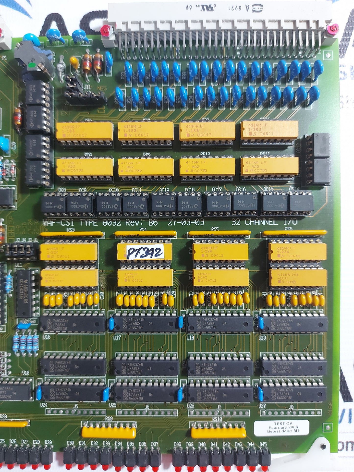 VAF-CSI 8032 B6 32 CHANNEL I/O CARD