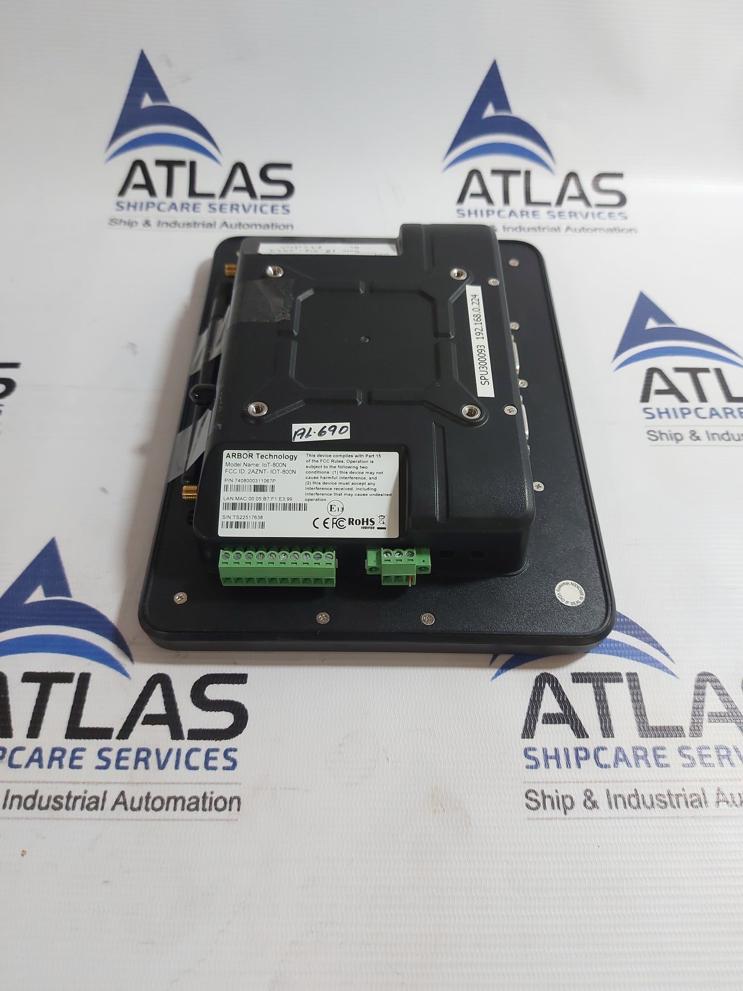 VAF ARBOR TECHNOLOGY IoT-800N HMI DISPLAY 7408000311067P