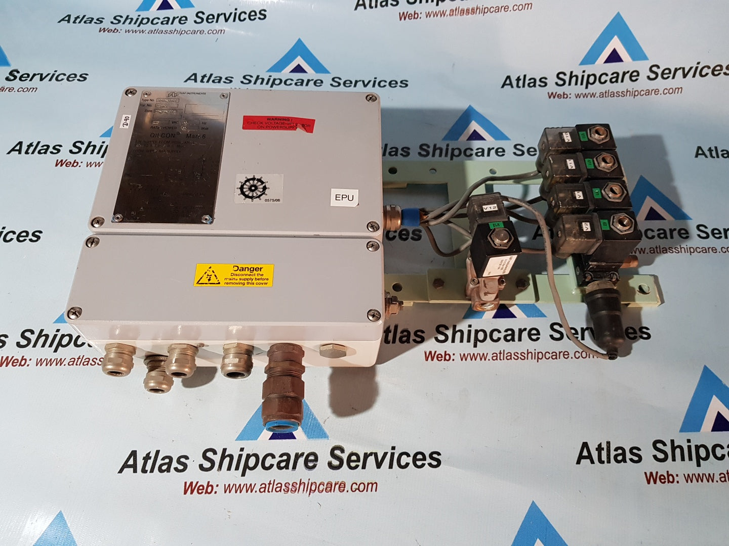 VAF INSTRUMENTS 0206-0078 OILCON MARK 6 ELECTRO PNEUMATIC UNIT