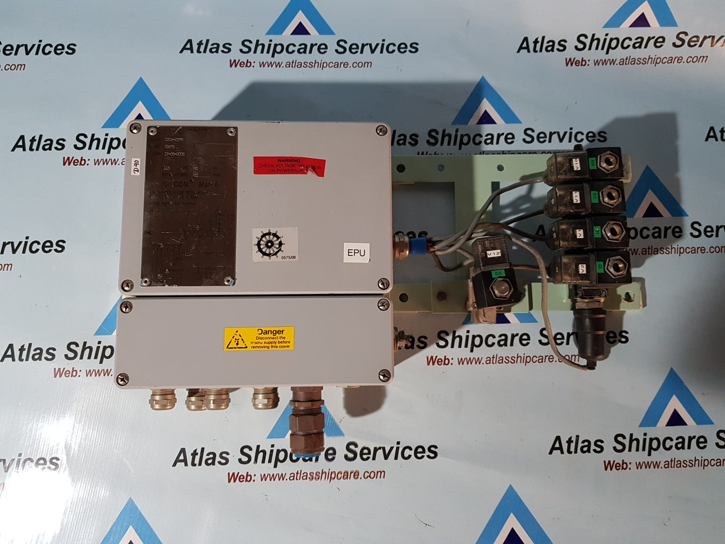 VAF INSTRUMENTS 0206-0078 OILCON MARK 6 ELECTRO PNEUMATIC UNIT