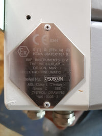 VAF INSTRUMENTS 0206-0078 OILCON MARK 6 ELECTRO PNEUMATIC UNIT