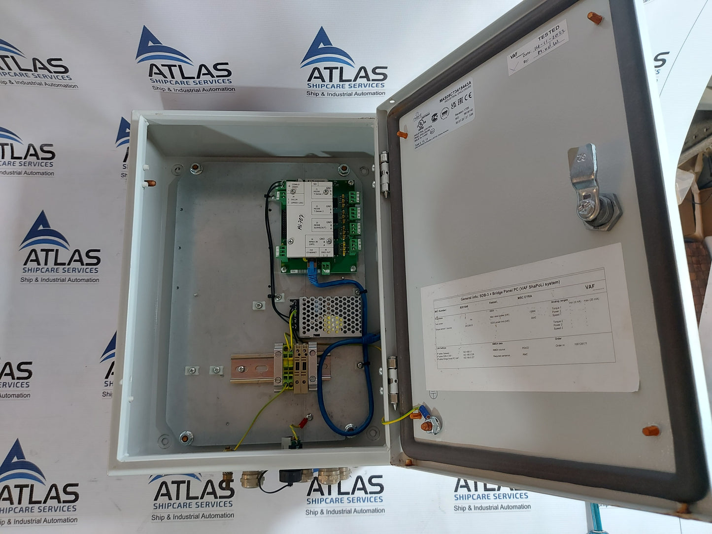 VAF INSTRUMENTS SDB-3 CONTROL PANEL