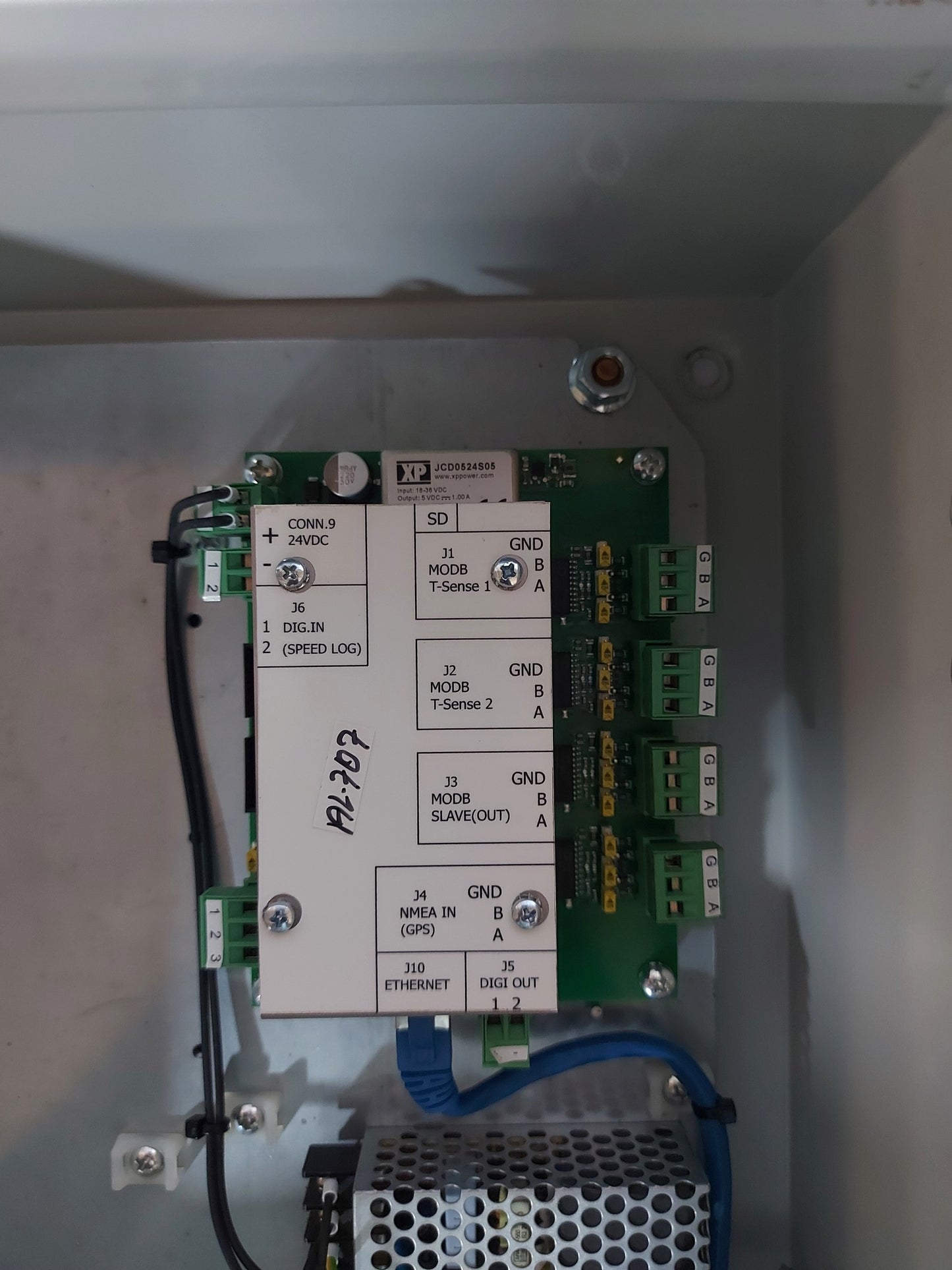 VAF INSTRUMENTS SDB-3 CONTROL PANEL