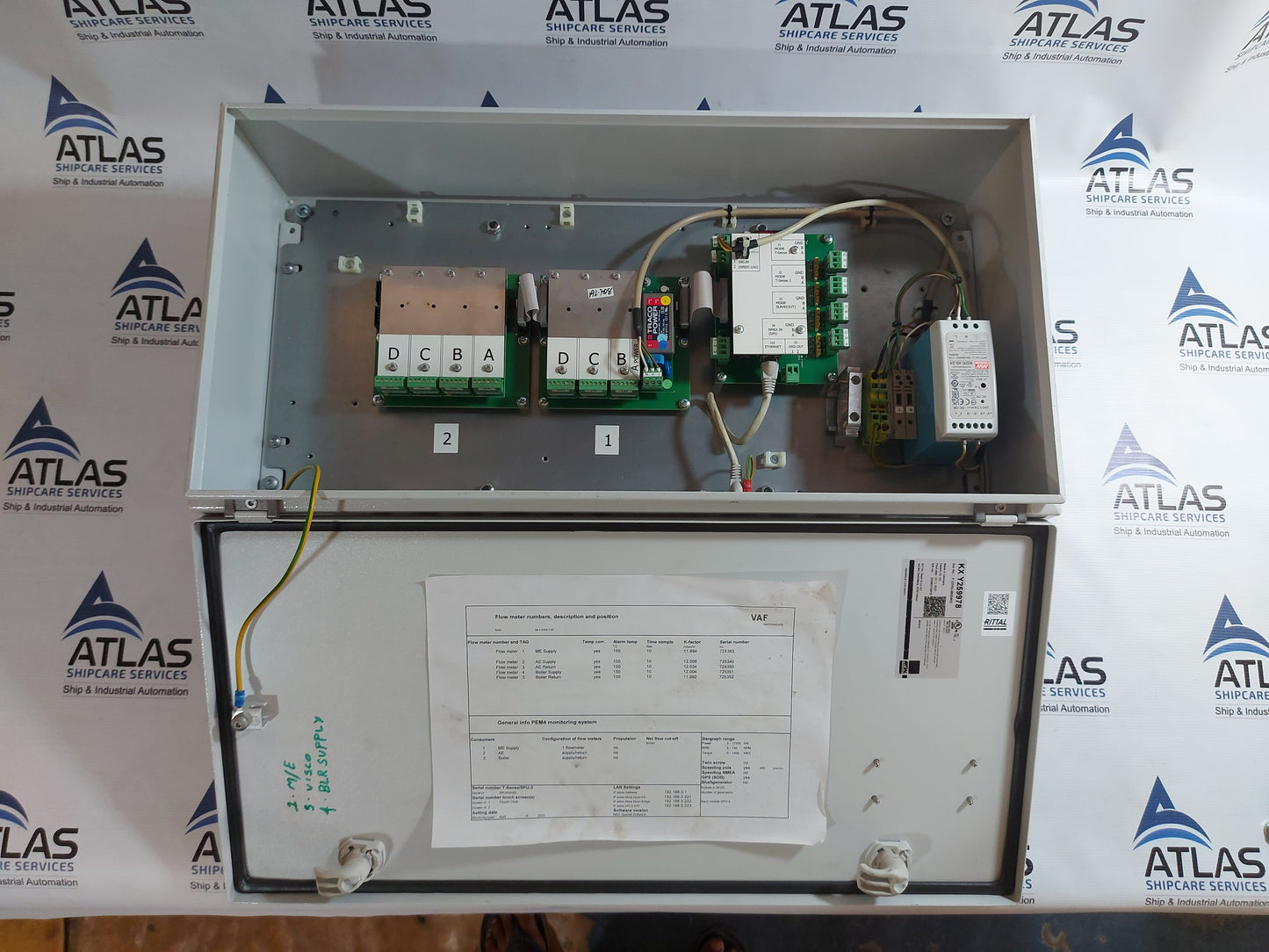 VAF INSTRUMENTS SPU-3 TORQUE MEASURING SYSTEM