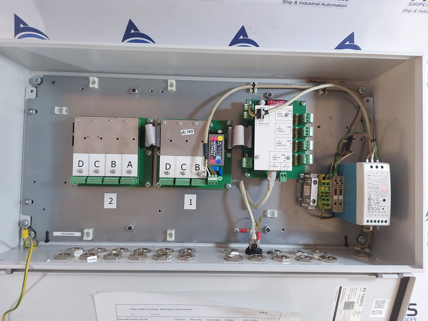 VAF INSTRUMENTS SPU-3 TORQUE MEASURING SYSTEM
