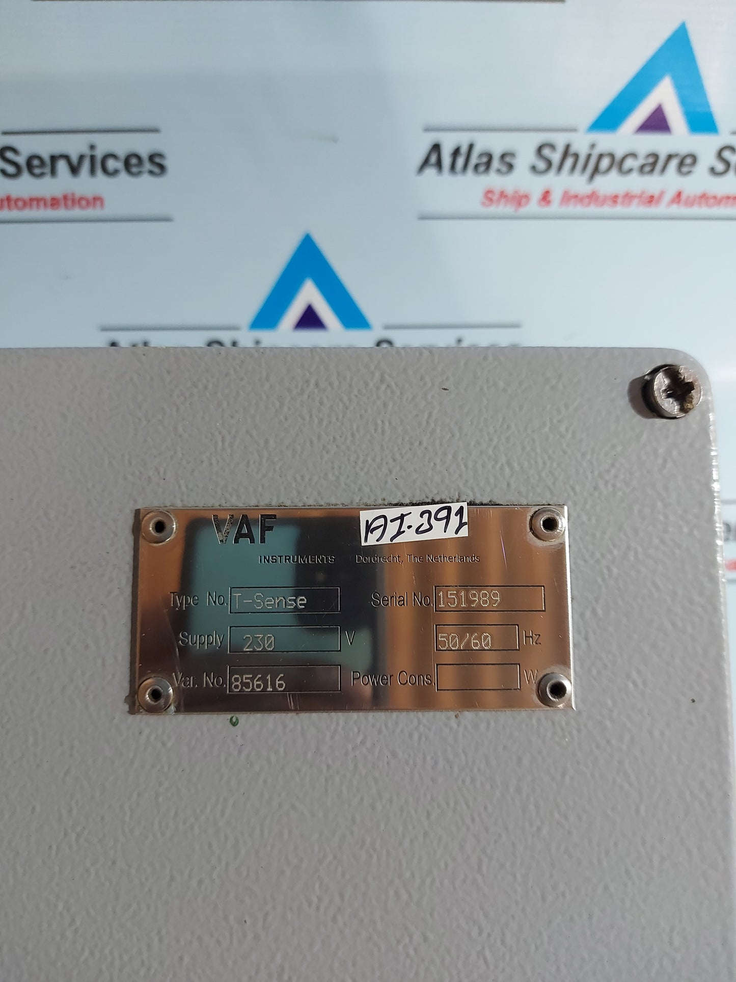 VAF INSTRUMENTS T-SENSE TORQUE MEASURING SYSTEM