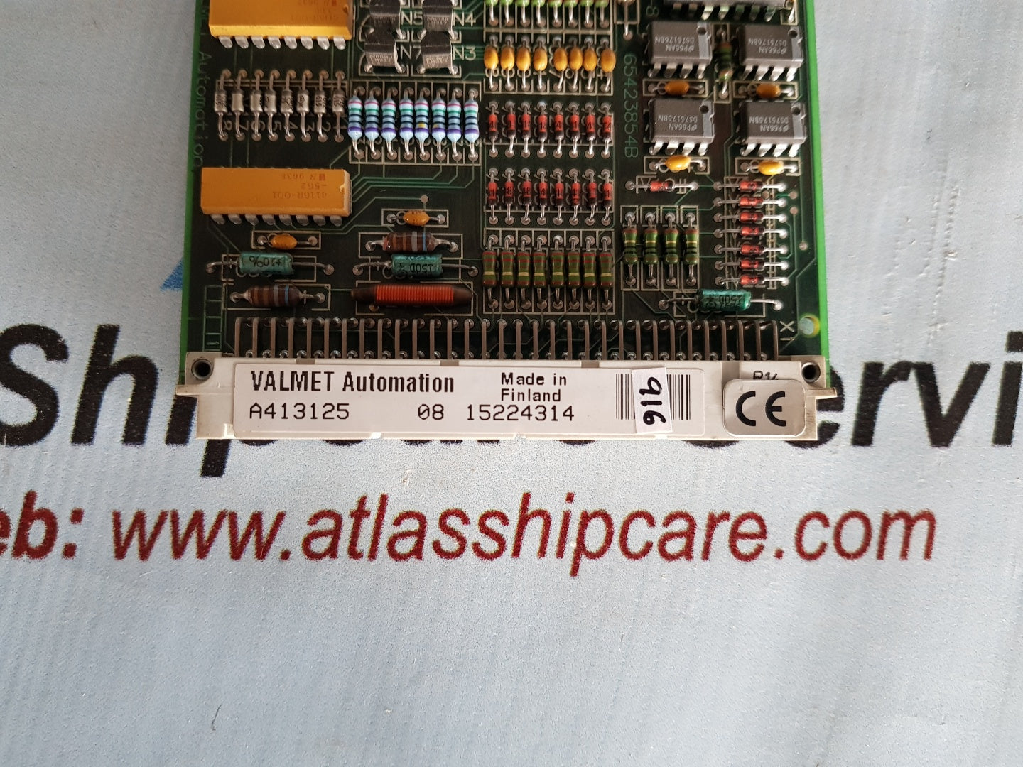 VALMET AUTOMATION AIU 8 A413125 ANALOG INPUT MODULE