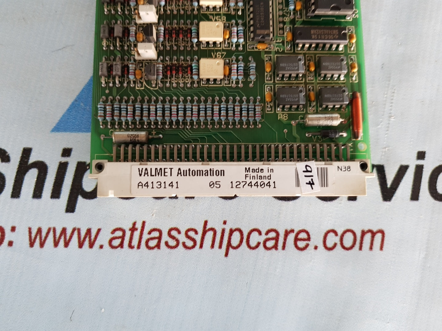 VALMET AUTOMATION BIU 82 A413141 BINARY INPUT MODULE