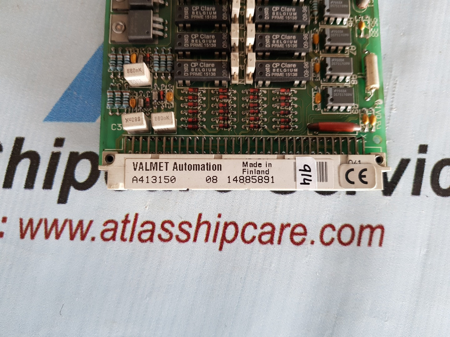 VALMET AUTOMATION BOU 8 A413150 PC BOARD