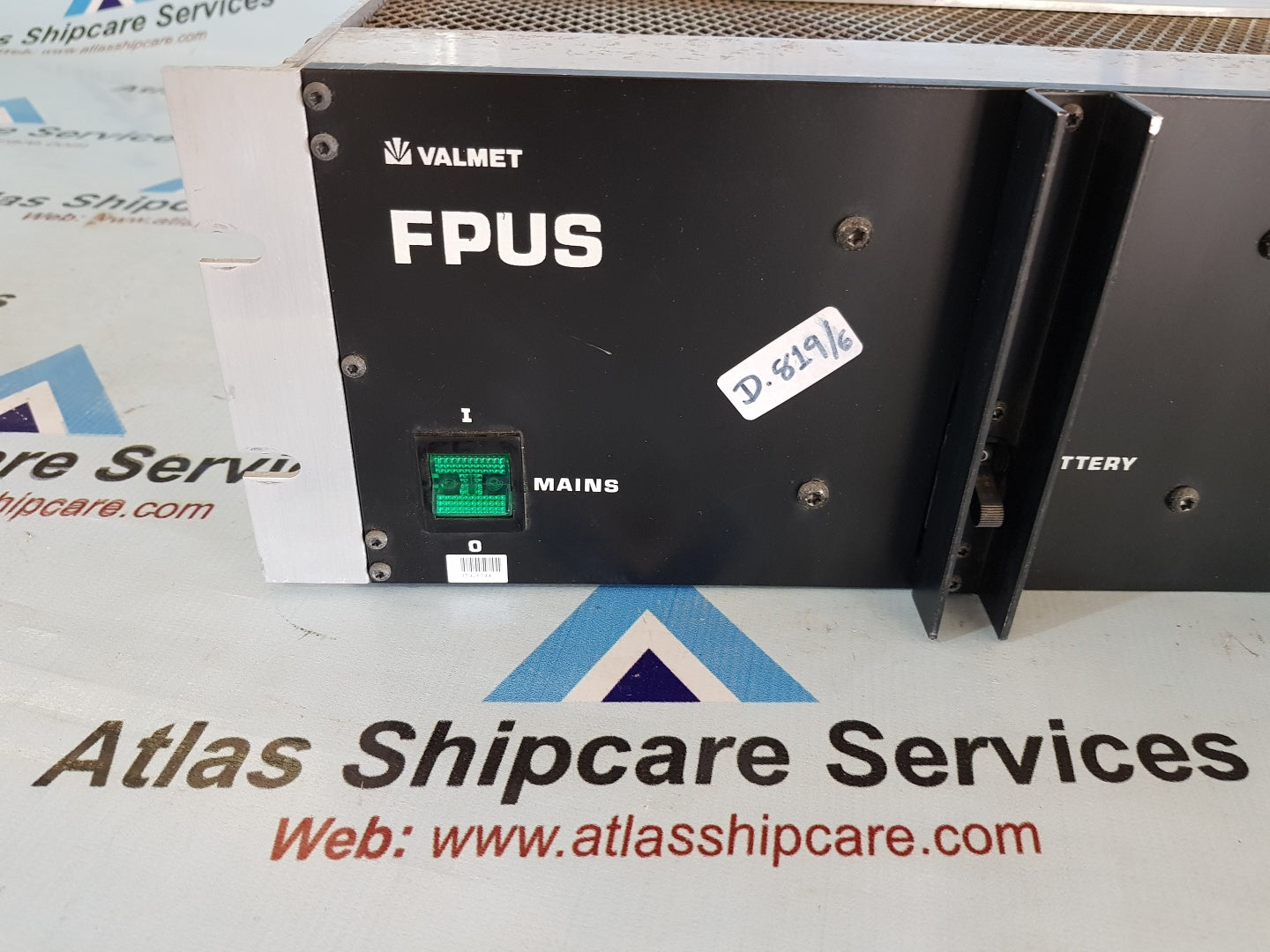 VALMET AUTOMATION FPUS A413345 BATTERY BACKUP UNIT STANDBY MODULE