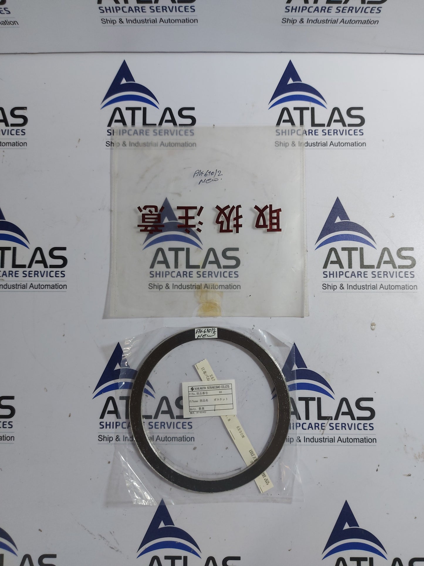 VALQUA 6590M SPIRAL WOUND GASKET 900LB 135x160x4.8t