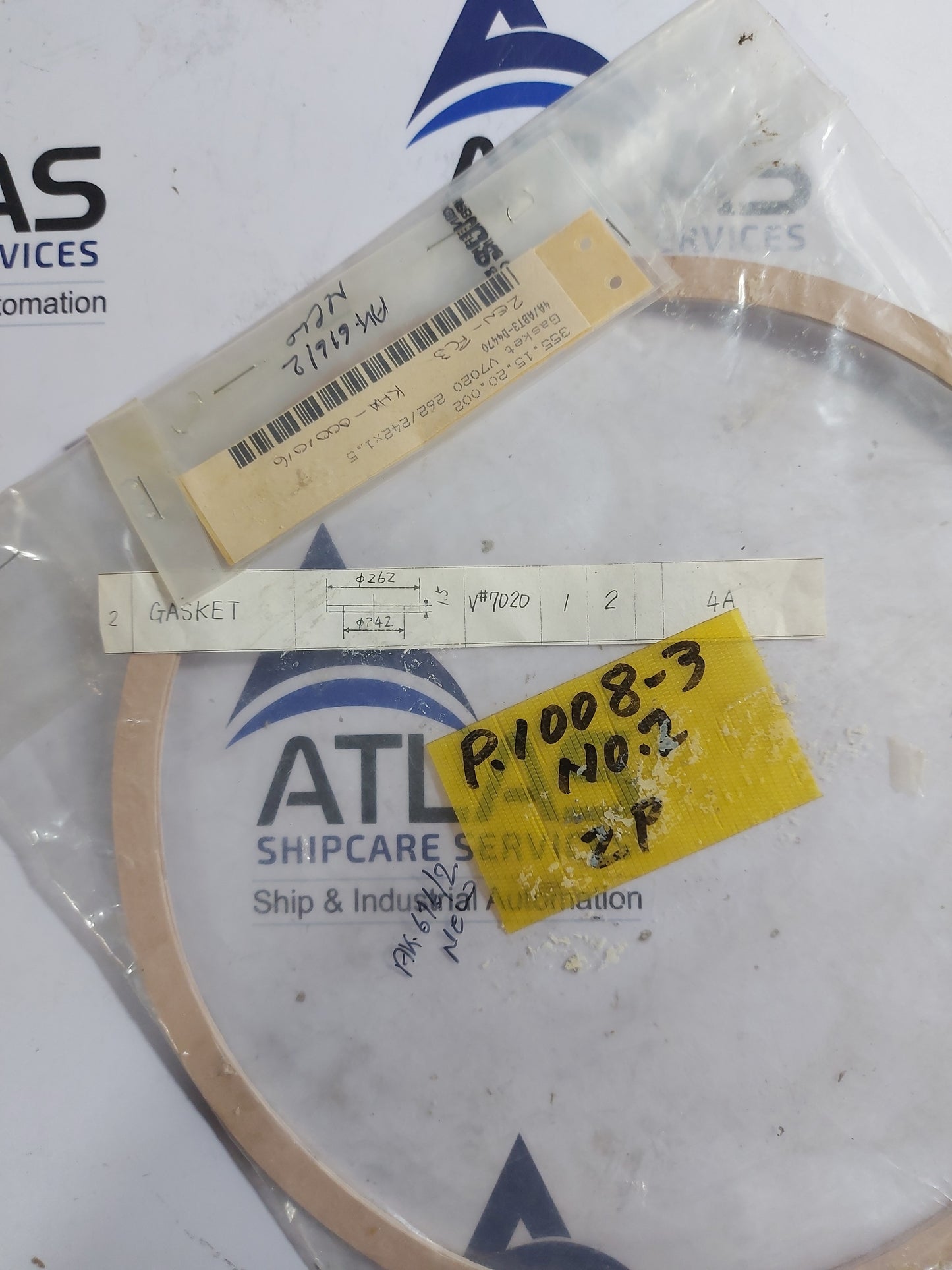 VALQUA V7020 262/242x1.5 GASKET