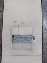 VEB MESSGERATEWERK CC-AM EAW MAGDEBURG-DDR