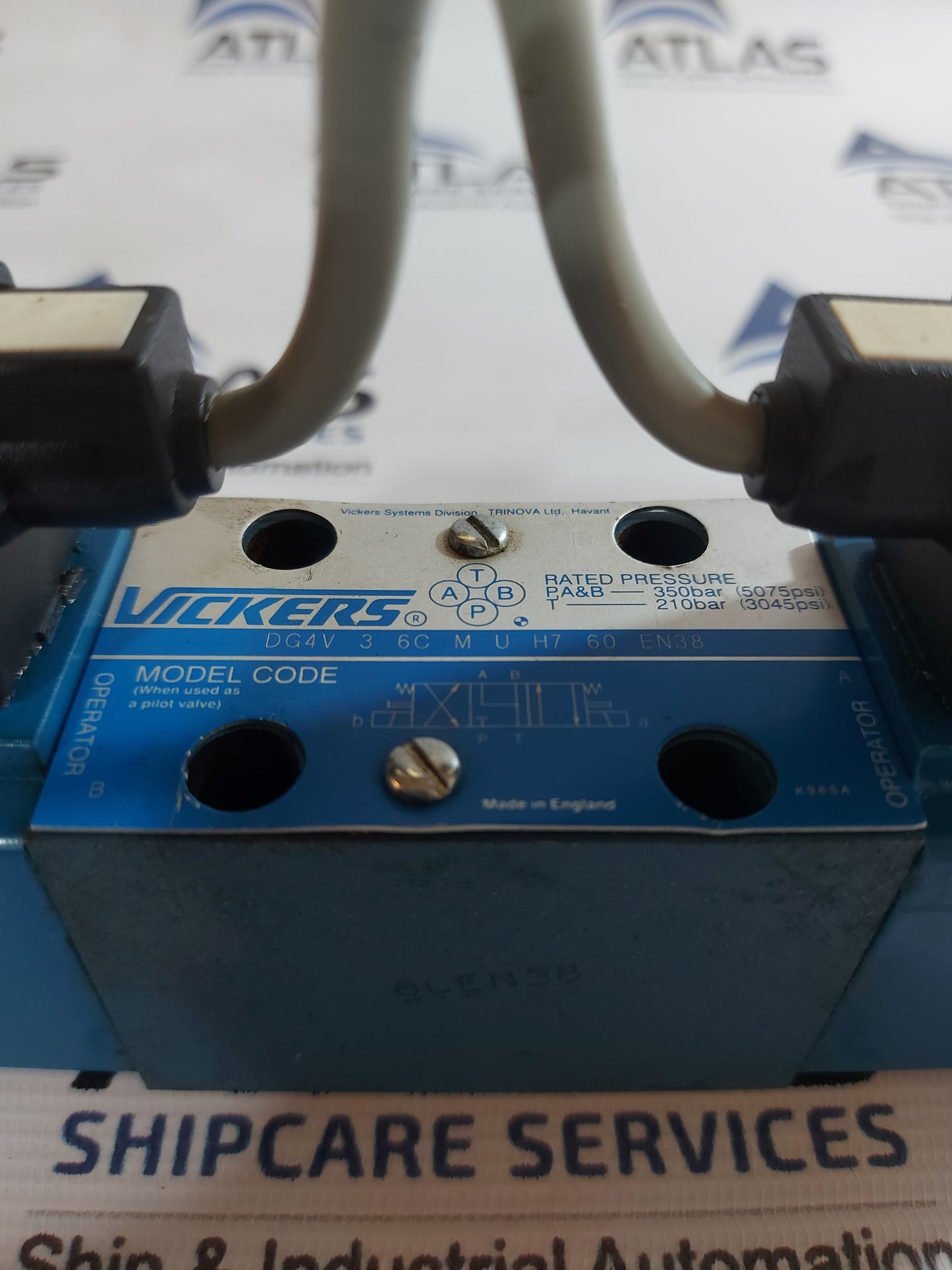 VICKERS DG4V 3 6C M U H7 60 EN38 HYDRAULIC&nbsp;DIRECTIONAL VALVE