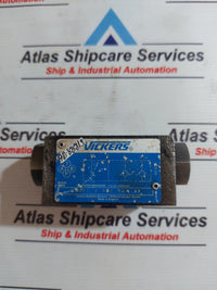 VICKERS DGMPC-3-ABK-BAK-41 PILOT OPERATED CHECK VALVE