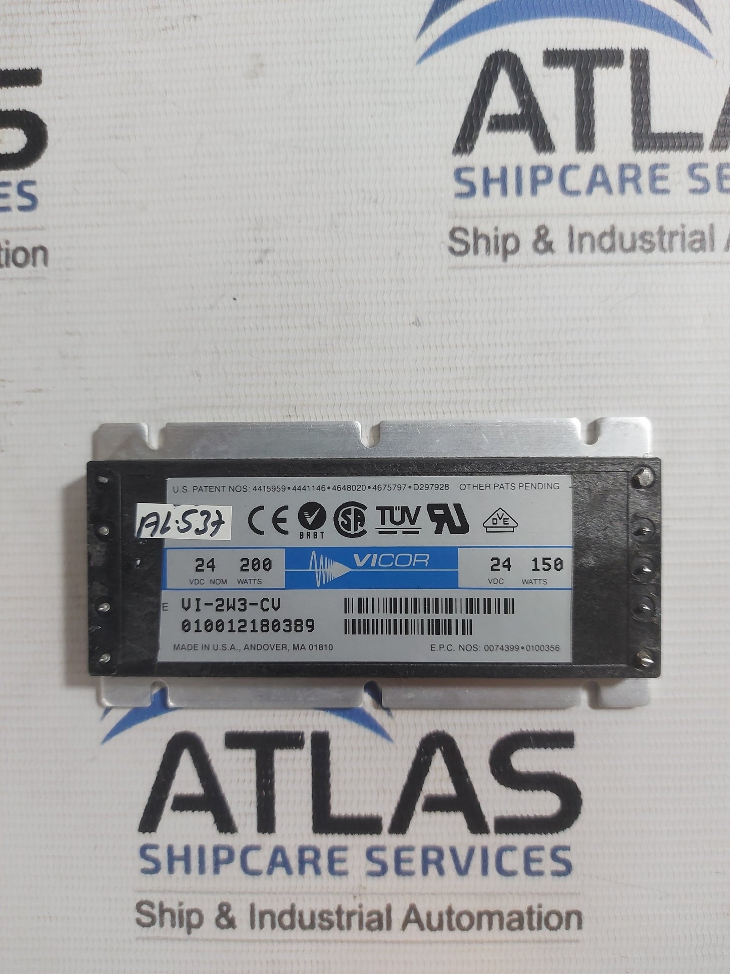 VICOR VI-2W3-CV POWER MODULE