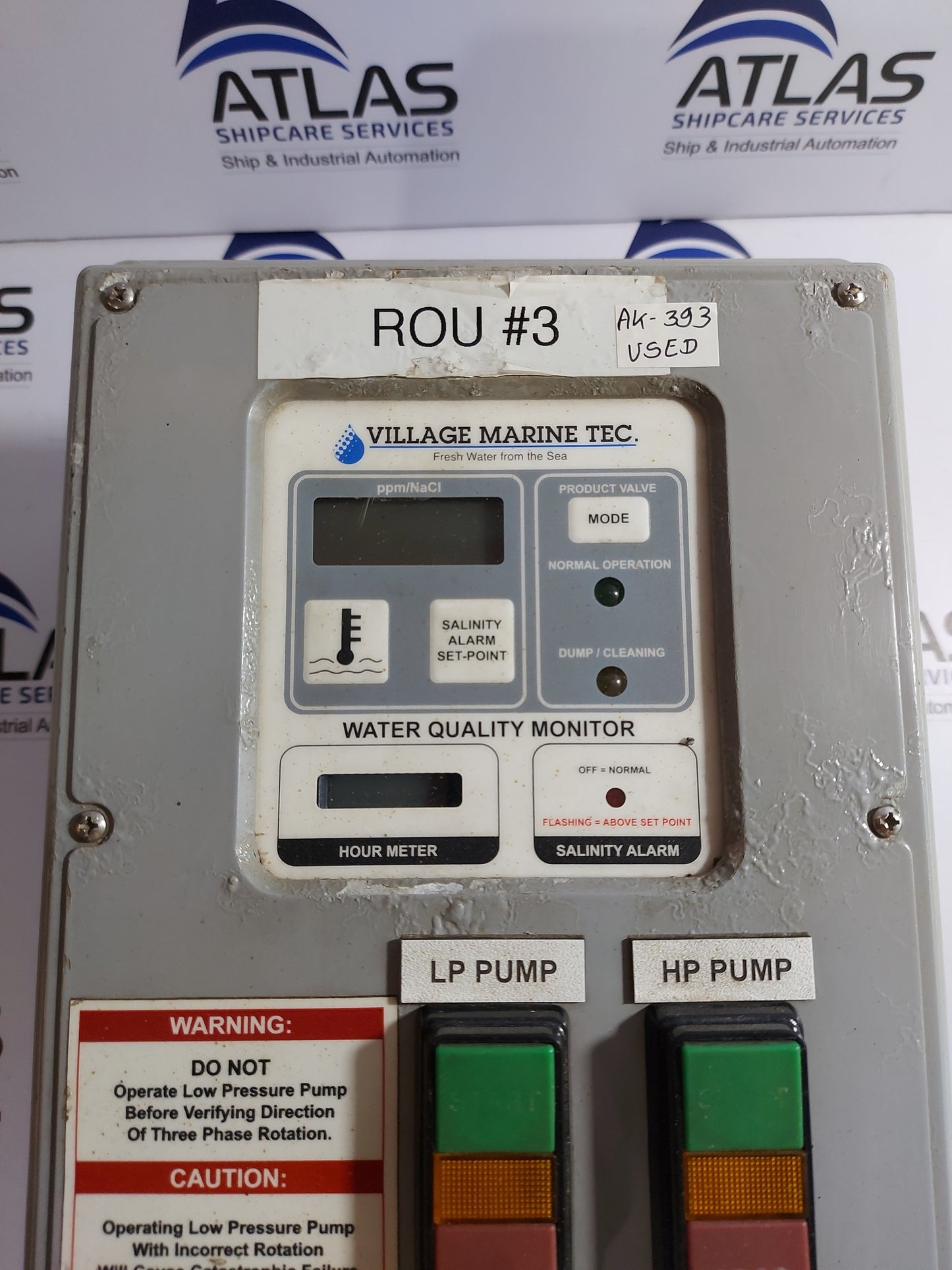 VILLAGE MARINE WATER QUALITY MONITOR SALINITY MONITOR
