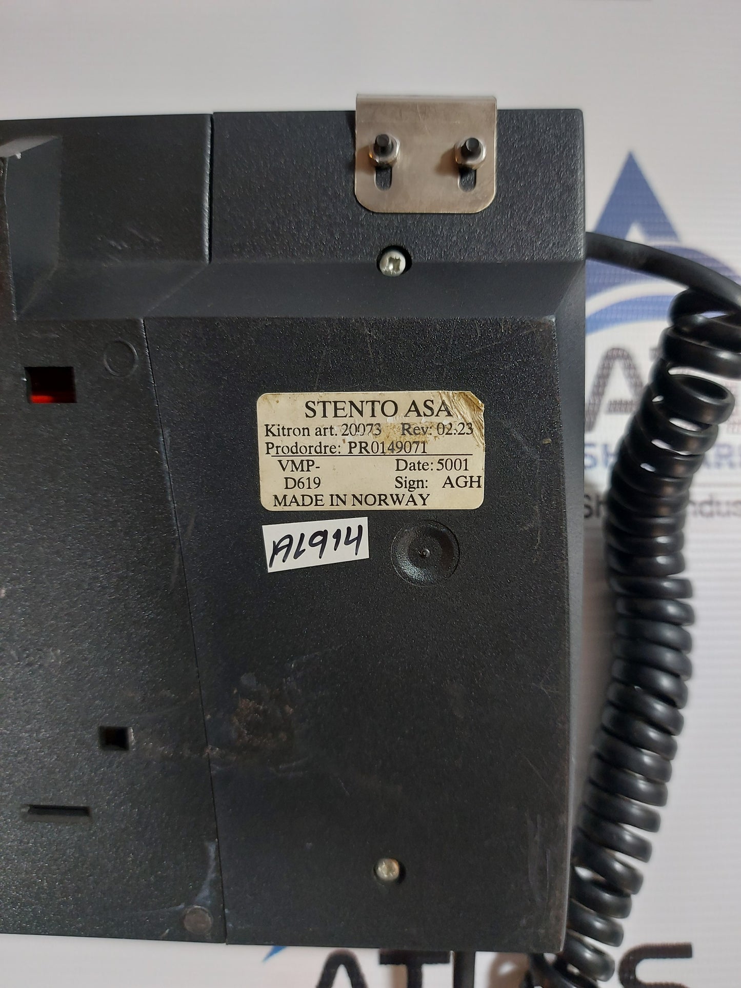 VINGTOR-STENTO VMP-D619 MASTER STATION W/HANDSET REV: 02.23