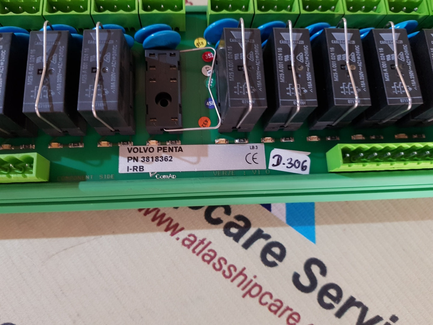 VOLVO PENTA 3818362 RELAY UNIT