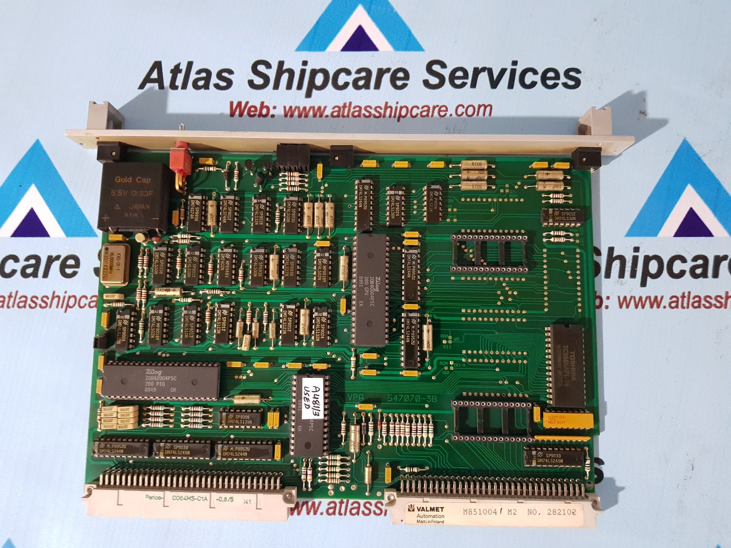 Valmet Automation M851004 M2 VPA 547070-3B Cpu Module