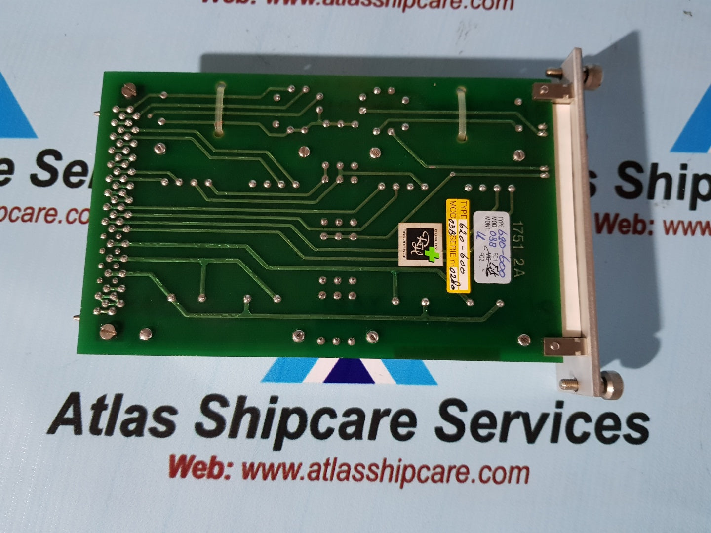 Van Rietschoten & Houwens 2250_A4_012 620-600E Pcb Circuit